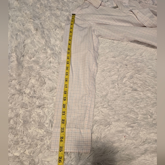 Frank & Eileen Long Sleeve Shirt Pink/White Check Button From Women's Size M - Picture 5 of 9